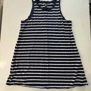 Gap Striped Tank Swing Dress